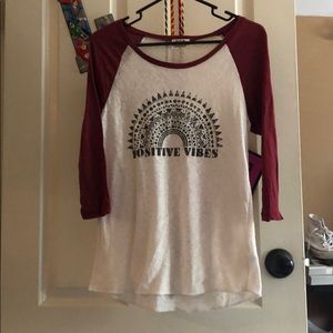 Scoop neck 3/4th sleeve